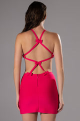 PRAISE ME CUT OUT MINI DRESS