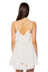 PRESLEY TIE BACK MINI DRESS