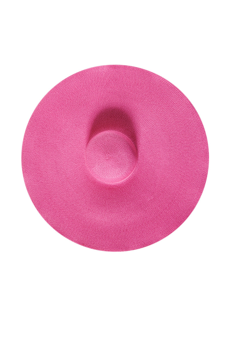 PRETTY IN PINK OVERSIZED SUN HAT