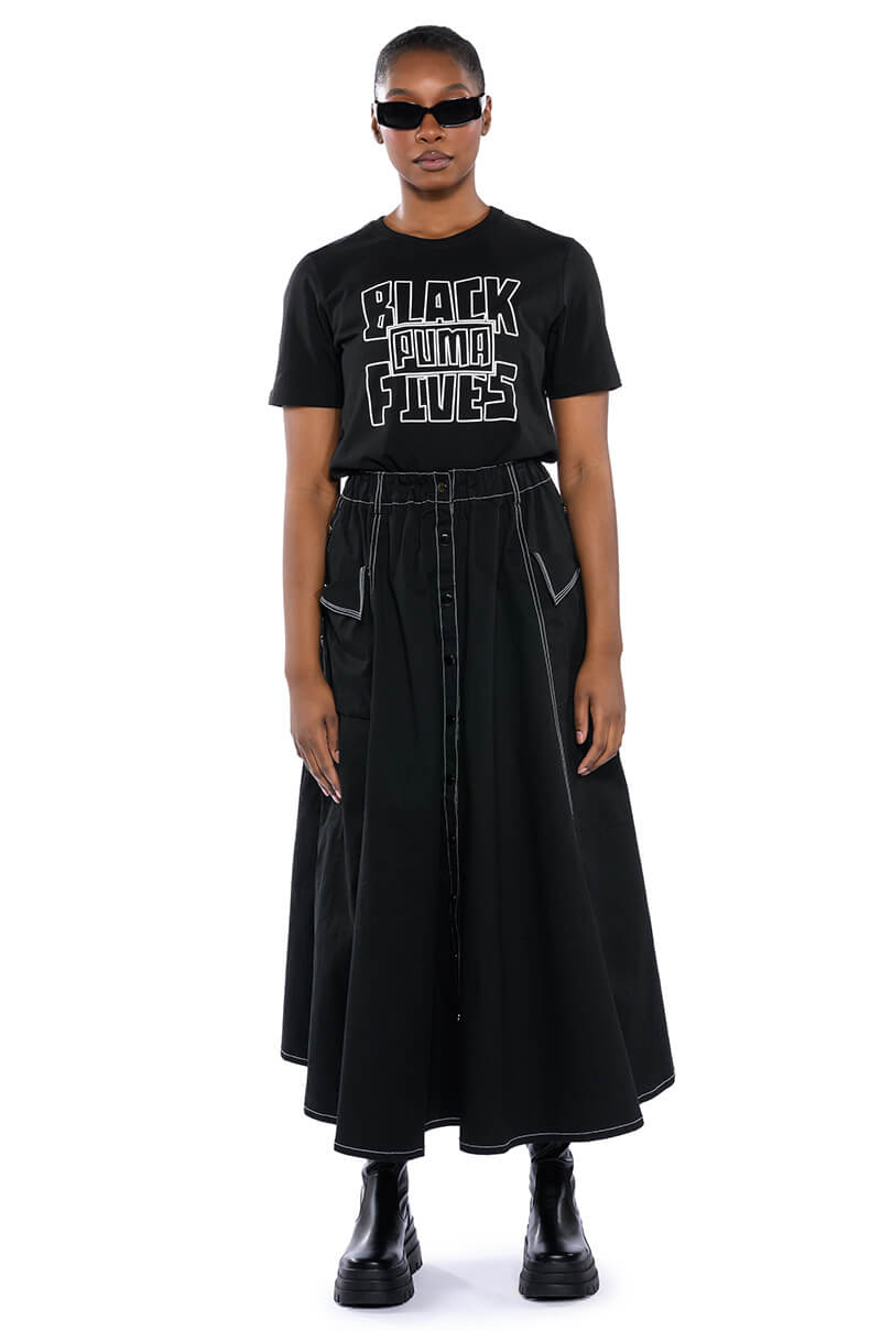 PUMA BLACK FIVES BARNSTORMING TEE