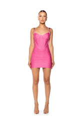 QUINN BANDAGE MINI DRESS