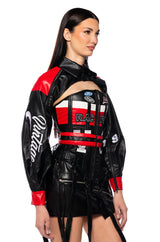 RACING PU CORSET