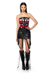 RACING PU CORSET
