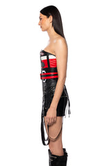 RACING PU CORSET