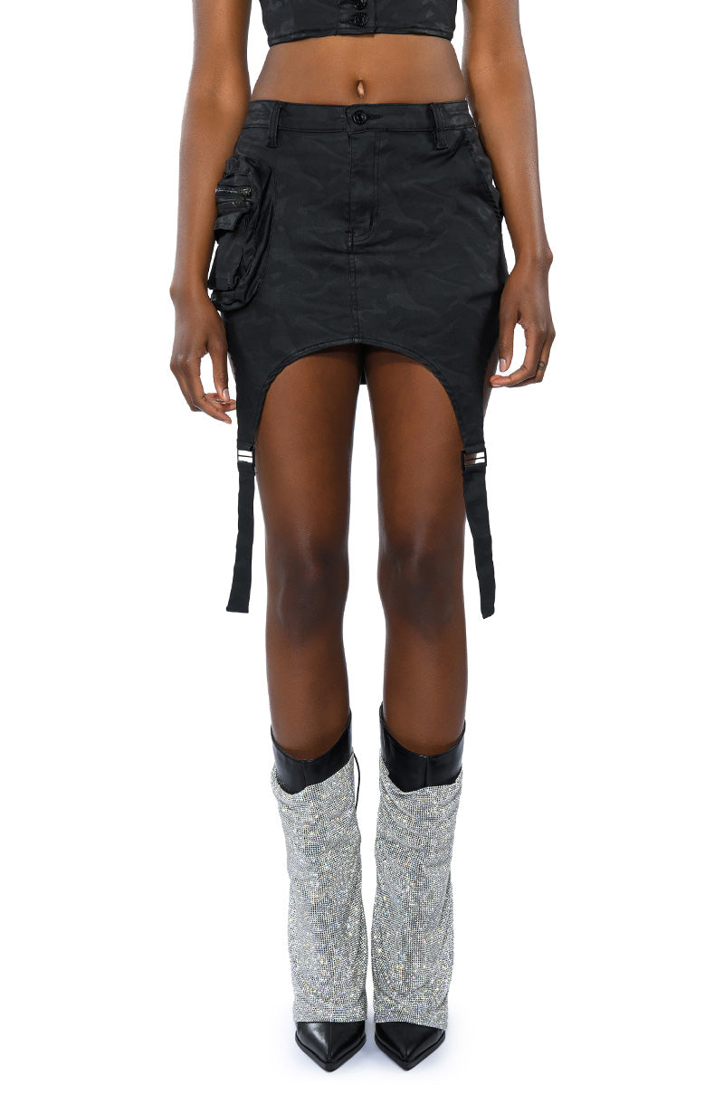 RANGER CAMO MINI SKIRT