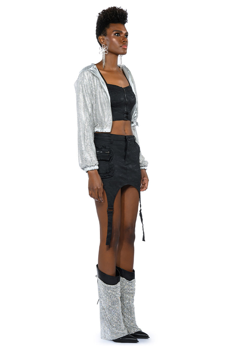 RANGER CAMO MINI SKIRT