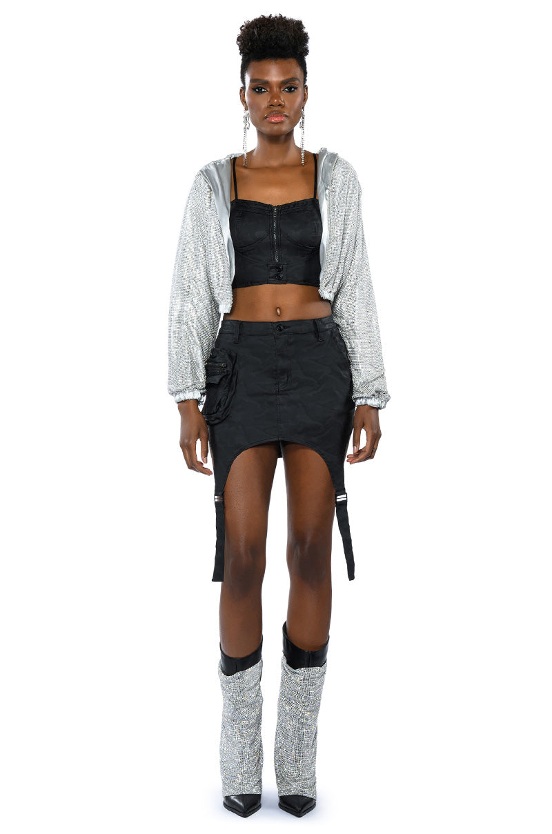 RANGER CAMO MINI SKIRT