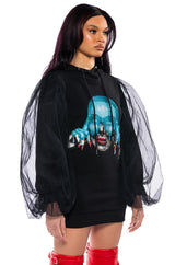 READ MY MIND SWEATSHIRT DRESS