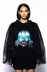 READ MY MIND SWEATSHIRT DRESS