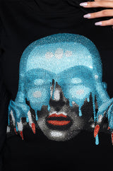 READ MY MIND SWEATSHIRT DRESS