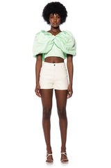 RED CARPET READY STATEMENT TOP