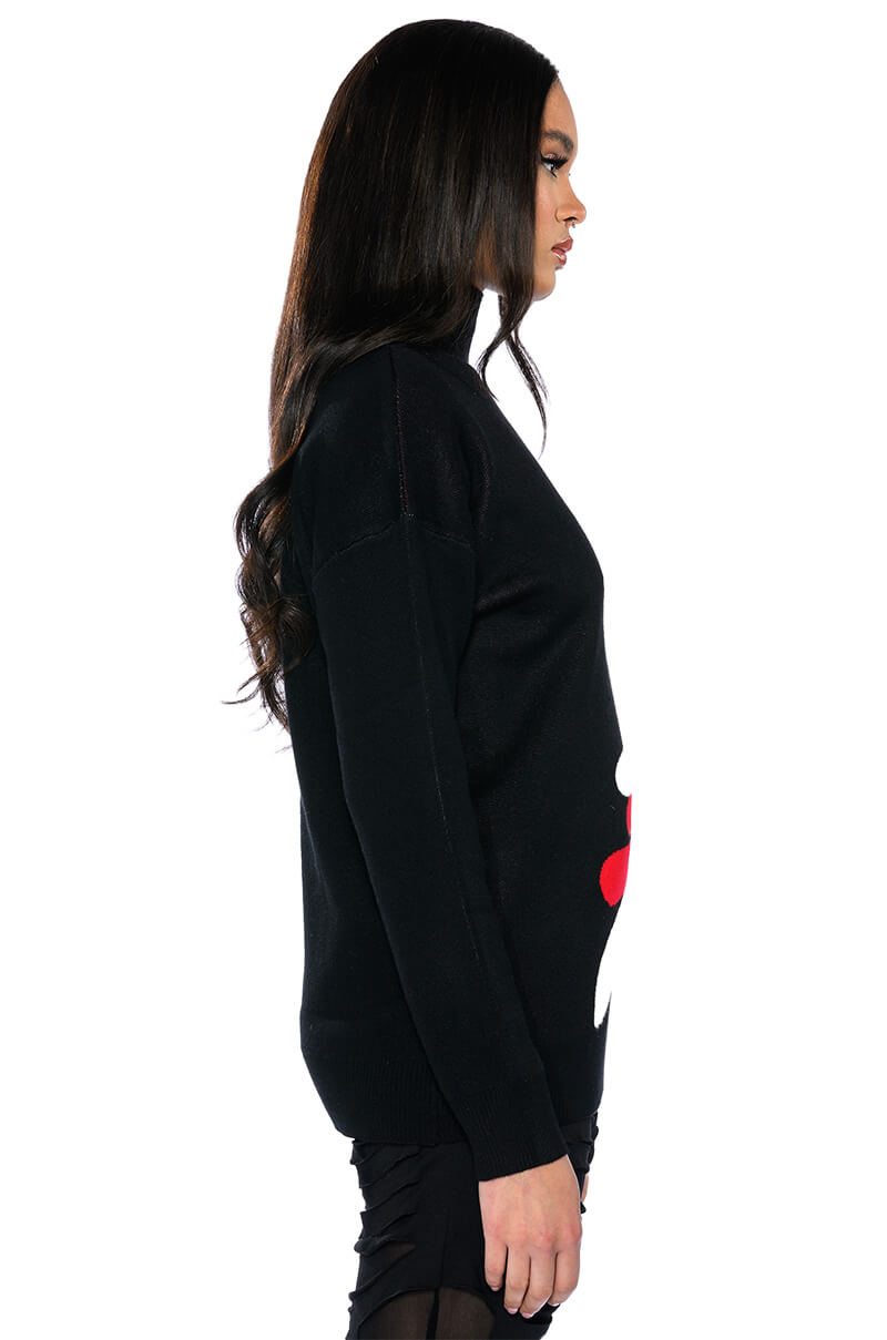 REFLECTIONS LONG SLEEVE SWEATER