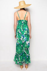 RESORT PALM LEFT MAXI DRESS