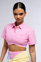 RICH AND BLIND WOVEN BUTTON DOWN SHIRT