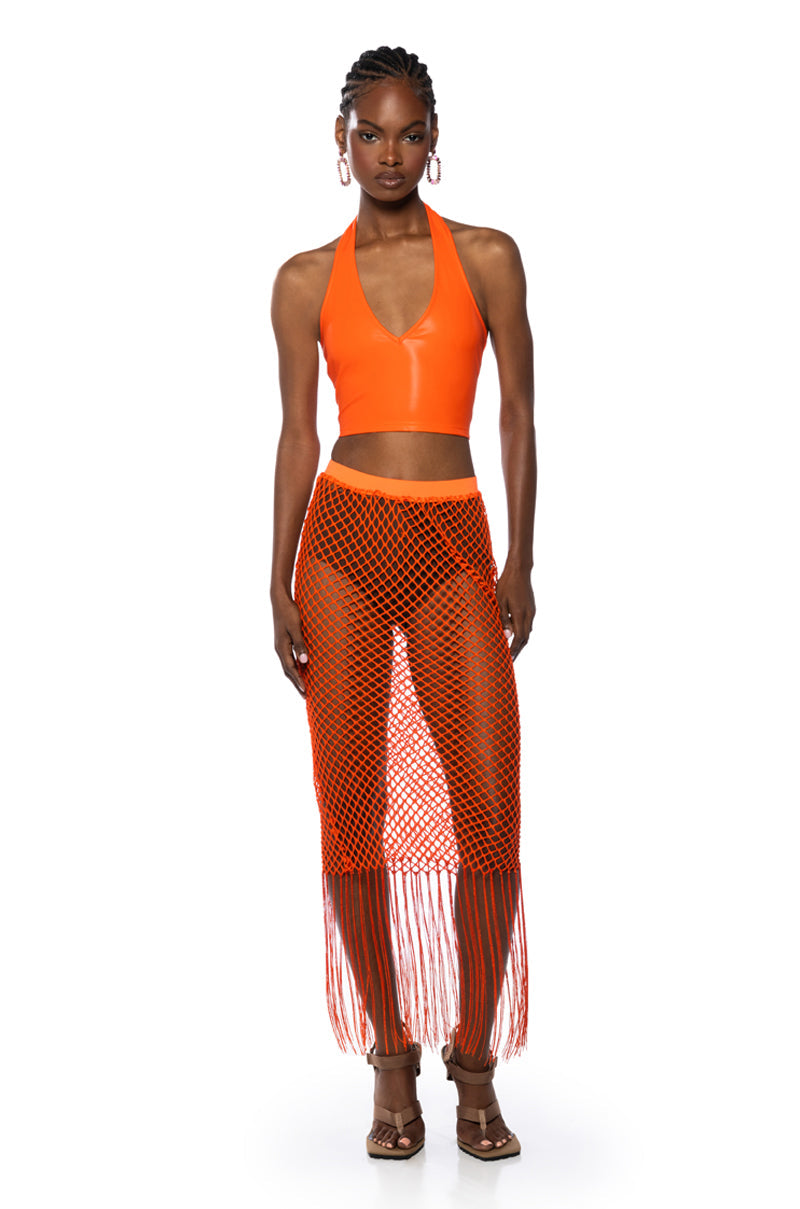 RIO HALTER CROP TOP