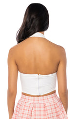 RIO HALTER CROP TOP