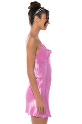 JACKIE SLEEVELESS COWL NECK MINI DRESS