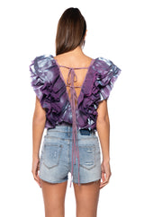 ROMANTIC RUFFLED BODYSUIT