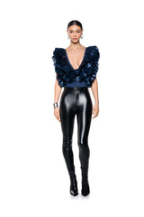 ROMANTIC RUFFLED BODYSUIT