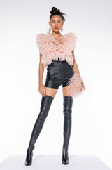 ROMANTIC TULLE RUFFLE BODYSUIT