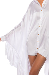 RONNI BUTTON DOWN SHIRT DRESS