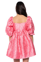 VIVIENNE PUFF SLEEVE MINI DRESS
