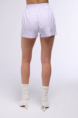 ROWAN POPLIN STRIPE SHORT