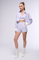 ROWAN POPLIN STRIPE SHORT