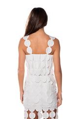 ROYALTY CIRCLE CUT OUT CROP TOP