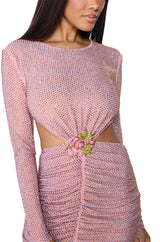 RUBY CUT OUT SEQUIN MINI DRESS