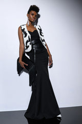 RUN THE WORLD STRAPLESS MAXI DRESS