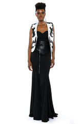RUN THE WORLD STRAPLESS MAXI DRESS