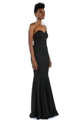 RUN THE WORLD STRAPLESS MAXI DRESS