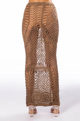 SAND DUNES LONG SLEEVE TOP AND MAXI SKIRT SET