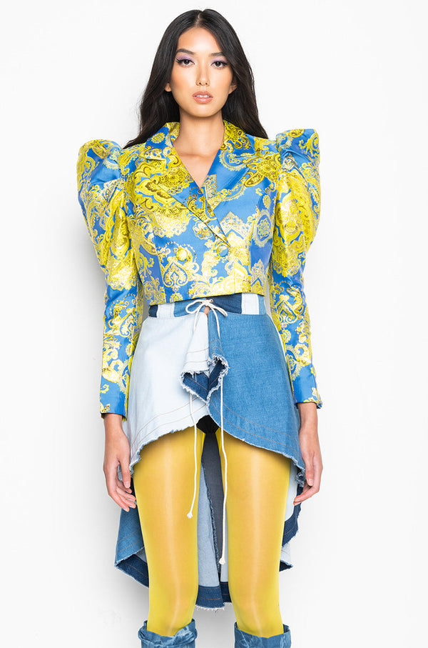 SAPPHIRE FASHION LONG SLEEVE BLOUSE