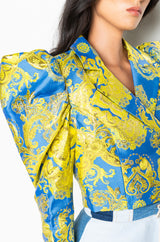 SAPPHIRE FASHION LONG SLEEVE BLOUSE