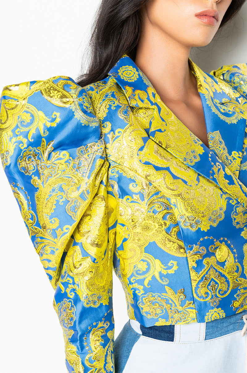 SAPPHIRE FASHION LONG SLEEVE BLOUSE