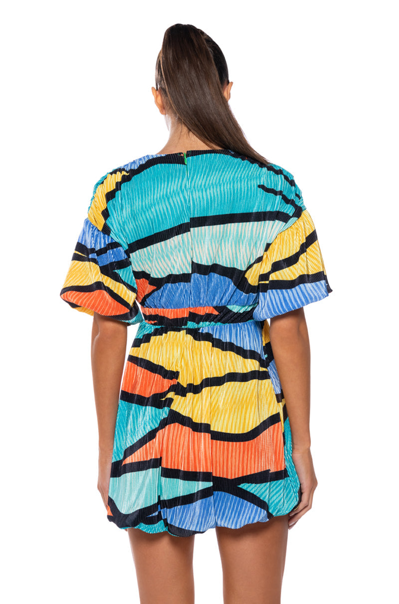 SEARCHING FOR SOMETHING TEXTURED MINI DRESS