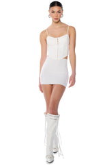 SECOND SKIN MINI SKIRT