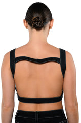 SECRET ADMIRER DENIM CROP TOP