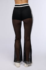 SEE THROUGH YOU FLARED PANT