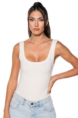 PAXTON SEXY SEAMLESS SCOOP NECK BODYSUIT