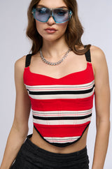 SHE DONT PLAY CORSET TOP