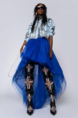 SHE'S ROYALTY HIGH AND LOW TULLE DRESS