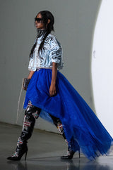 SHE'S ROYALTY HIGH AND LOW TULLE DRESS