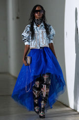 SHE'S ROYALTY HIGH AND LOW TULLE DRESS