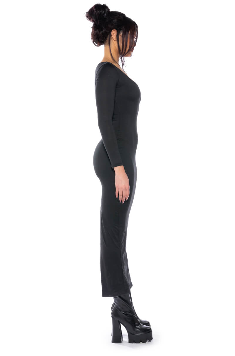 GOOD AS GOLD DOUBLE LAYER MAXI DRESS