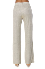 SHOW OFF SEASON EMBELLISHED TROUSER IN SILVER