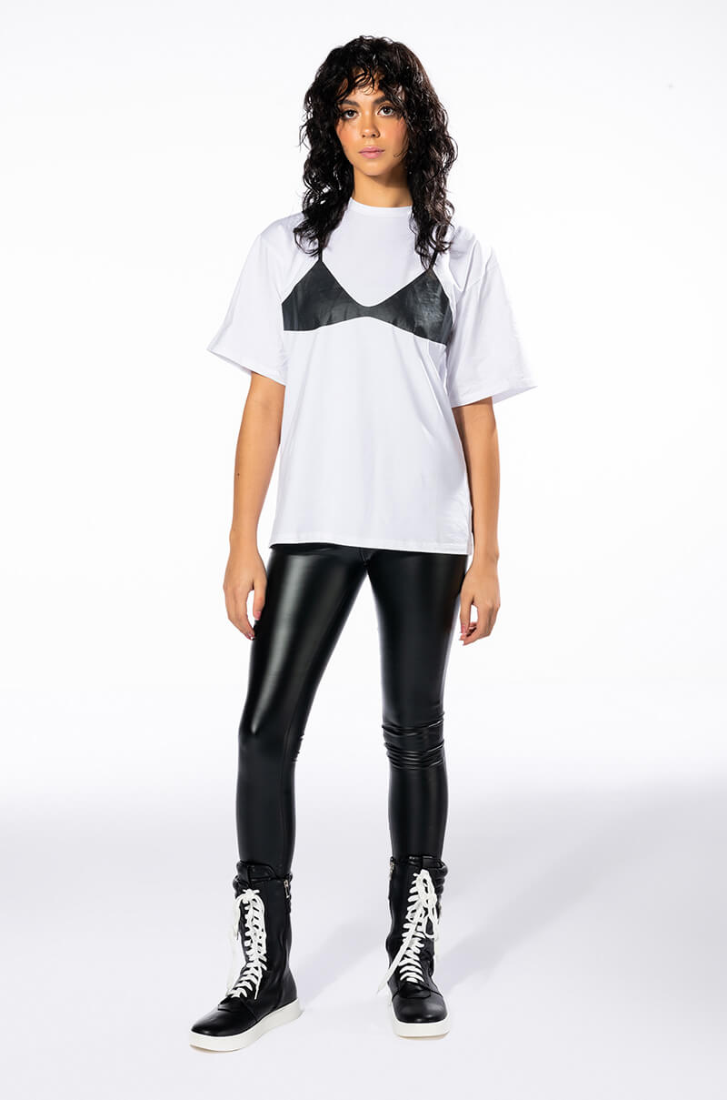 SILHOUETTES SHORT SLEEVE PRINTED TSHIRT