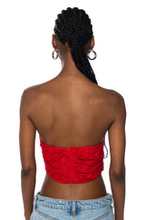 SIMPLE CHIC LACE CORSET
